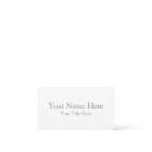 Create Your Own Standard Business Card