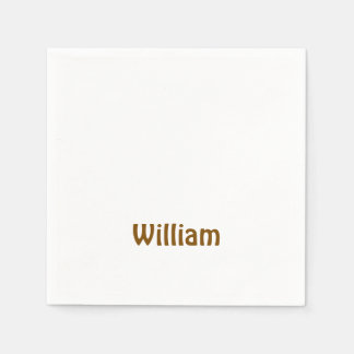 Create Your Own Standard Cocktail Paper Napkin