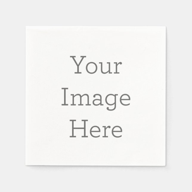 Paper Napkins, Standard Cocktail (Front)