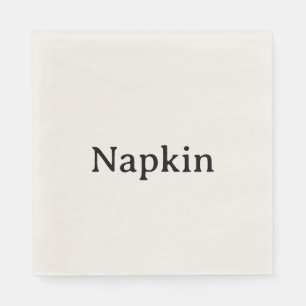Create Your Own Standard Luncheon Ecru Napkin