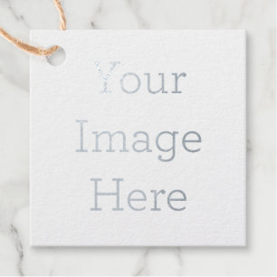 Create Your Own Standard Matte Foil Favour Tag