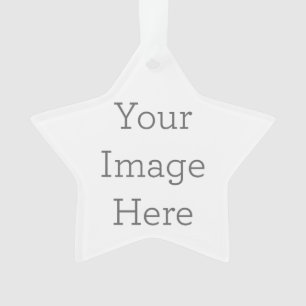 Create Your Own Star Acrylic Ornament