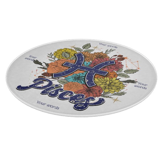 Create Your Own Starry Floral Pisces Altar Board (Corner)