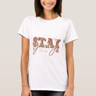Create Your Own Stay Groovy Retro Hippy T-Shirt