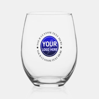 Create Your Own  Stemless Wine Glass
