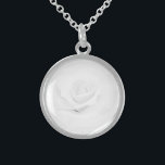 Create Your Own - Sterling Silver Necklace<br><div class="desc">Current background shown: White Rose Replace the image shown on this product with an image your own to create a completely customised item from scratch, or personalise the current background. Add some of your own images and custom text if desired and choose your favourite fonts and colours! Create your own...</div>