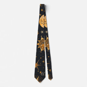 Create Your Own Sun Moon Stars Celestial Tie