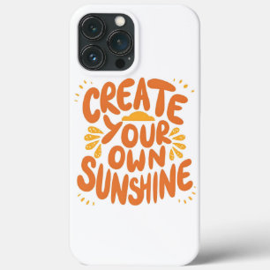 Create your own sunshine iPhone 13 pro max case