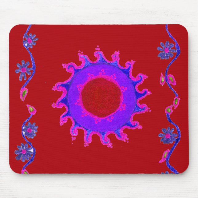 Create Your Own  sunshine Mouse Mat (Front)