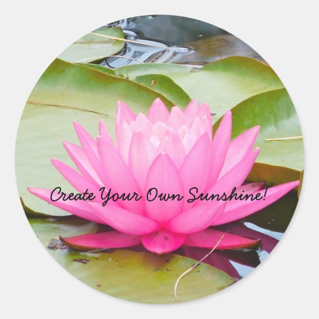 Create Your Own Sunshine Sticker (Front)