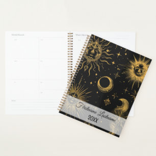 Create Your Own Surreal Celestial Moon & Stars Planner