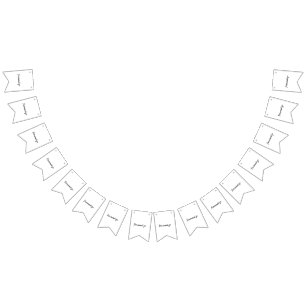 Create Your Own Swallowtail Party Bunting Banner