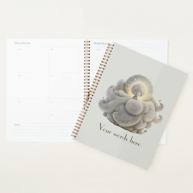 Create Your Own Sweet Mari Moon in Clouds Planner (Display)