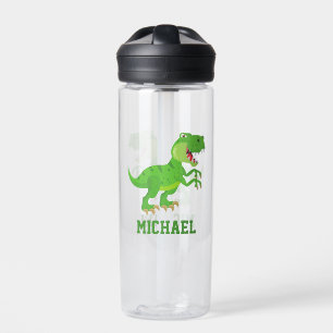 Create Your Own T-rex Dinosaur Name Water Bottle