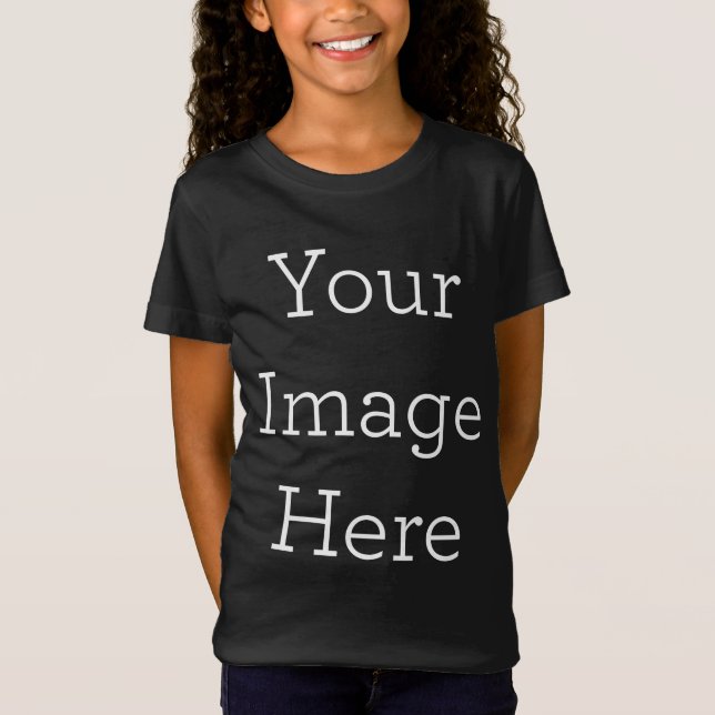 Girls' Fine Jersey T-Shirt (Front)