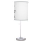 Create Your Own Table Lamp