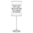 Create Your Own Table Lamp