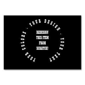 Create Your Own Table Number