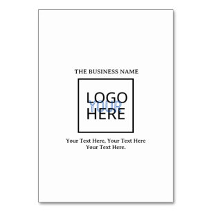 Create your own table number