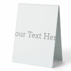 Create Your Own Table Tent Sign, 6" X 2"