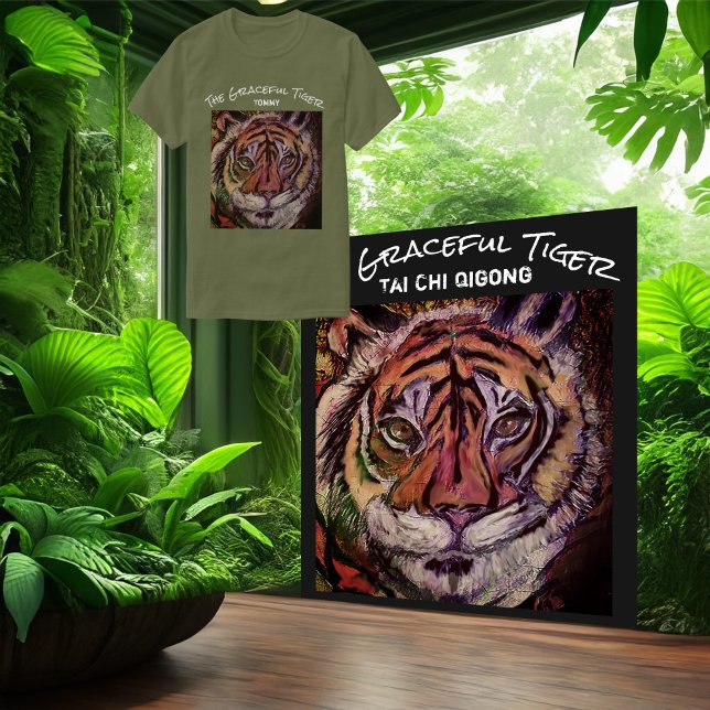 Create Your Own Tai Chi Graceful Tiger Exercise  T-Shirt (Creator Uploaded)