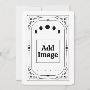 Create Your Own Tarot Photo Astrology Zodiac Magic Invitation