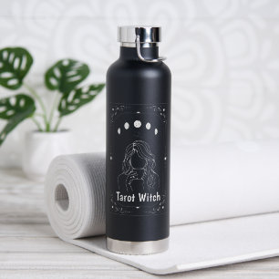 Create Your Own Tarot Witch Coffee Lover Magical Water Bottle