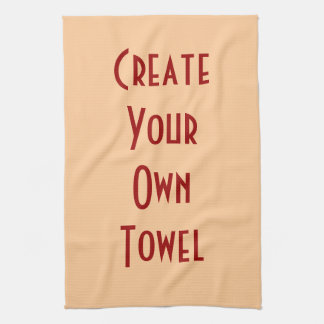 Create Your Own Tea Towel