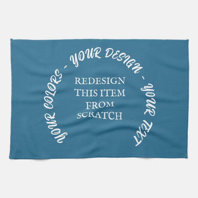 Create Your Own Tea Towel (Horizontal)