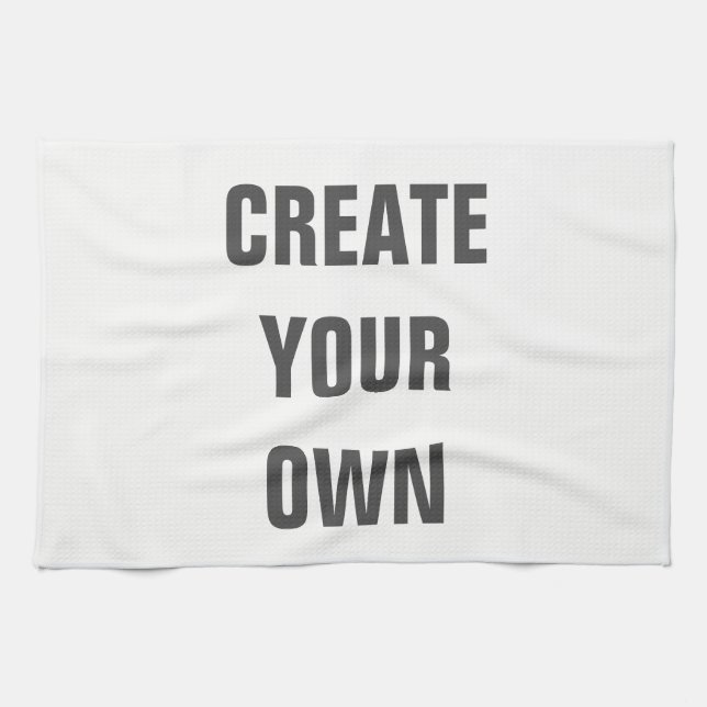 Create Your Own Tea Towel (Horizontal)