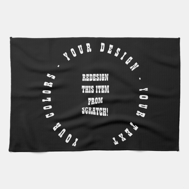 Create Your Own Tea Towel (Horizontal)