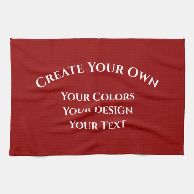 Create Your Own Tea Towel (Horizontal)