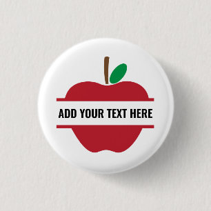 Create Your Own Teacher Monogram Personalised  3 Cm Round Badge