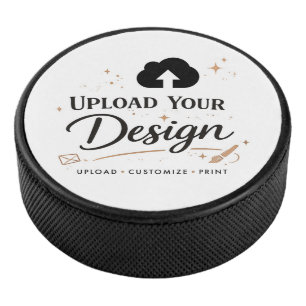 Create Your Own Team Hockey Puck