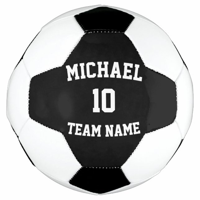 Create Your Own Team Name Number  Football (Front)