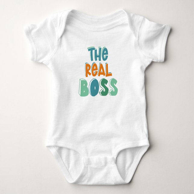 Create your own text and design :-) baby bodysuit (Front)