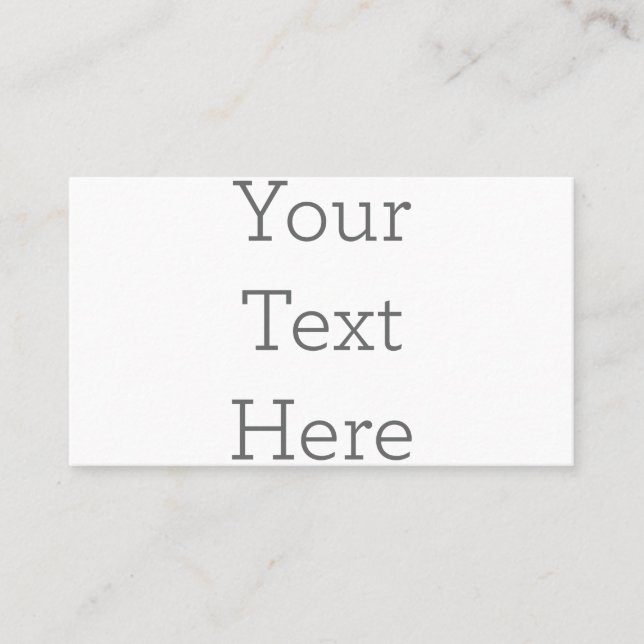 American, 89 mm x 51 mm Business Card (Front)