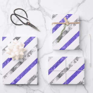 Create Your Own Texturised Stripes Wrapping Paper Sheet