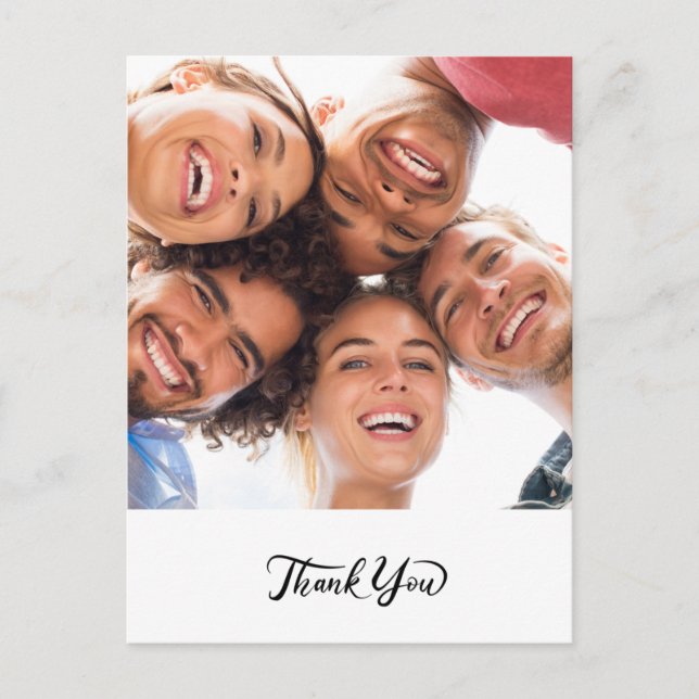Create your own thank you card (Front)