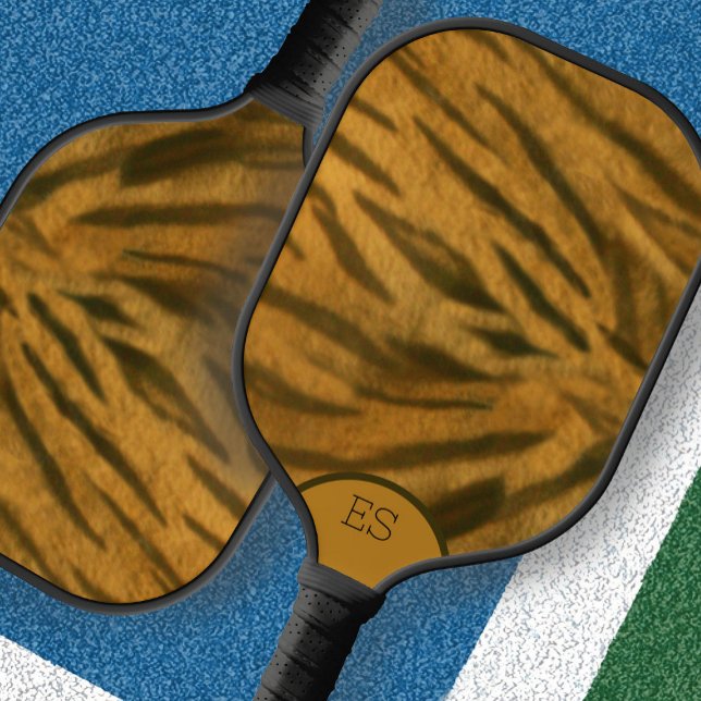 Create Your Own Tiger Monogram Pickleball Paddle (Creator Uploaded)