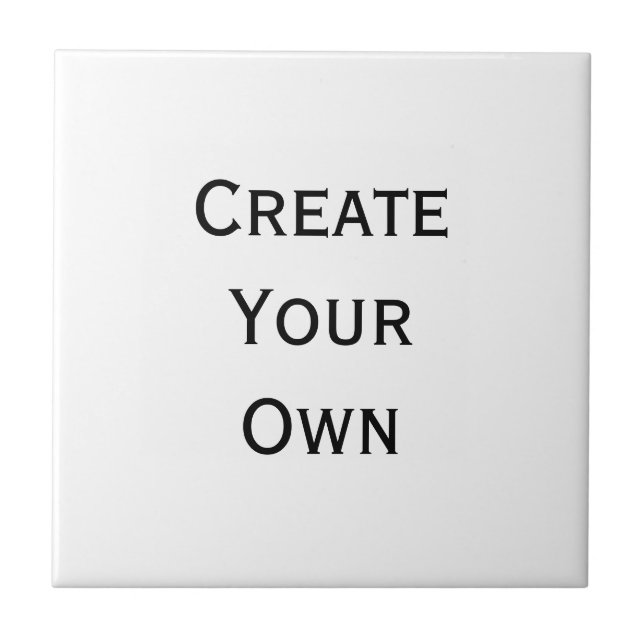 Create Your Own  Tile (Front)