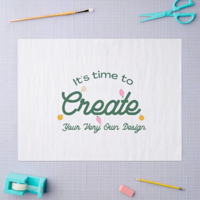 Create your own tissue paper (Craft)