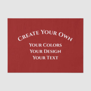 Create Your Own Tissue Paper