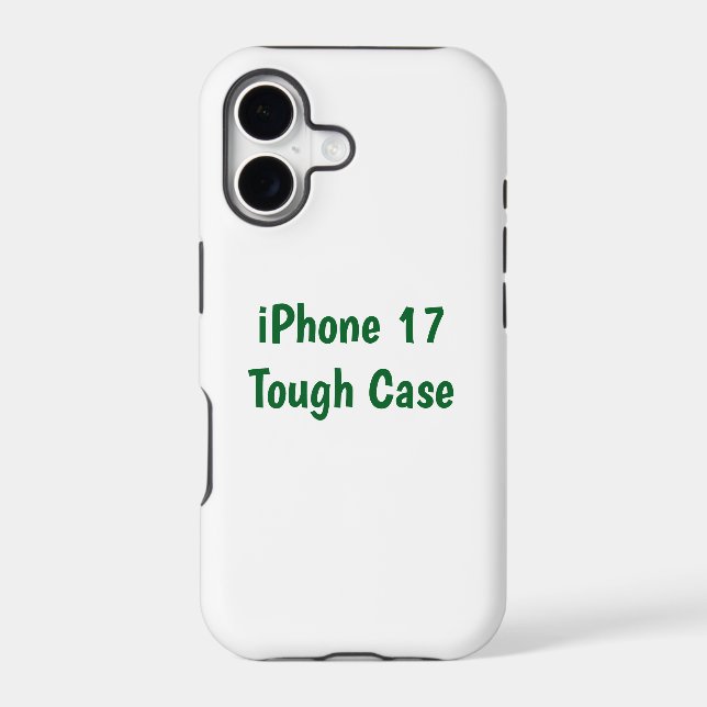 Create Your Own Tough iPhone 17 Case (Back)