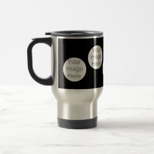 create your own travel Mug cup with photos collage