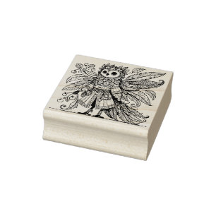 Create Your Own Travelling Gypsy Owl Guide Rubber Stamp