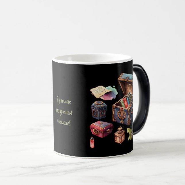 Create Your Own Treasured Memories Treasure Box Magic Mug (Front Right)