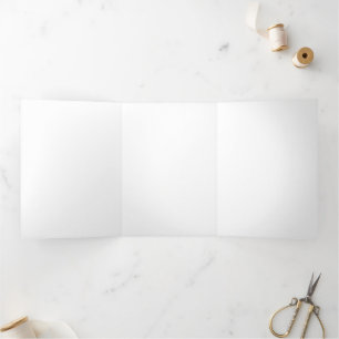 Create Your Own - Tri-Fold Invitation