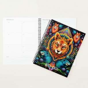 Create Your Own Tribal Red Fox Totem Animal Planner