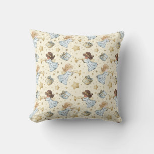 Create Your Own Trumpeting Angels & Presents Cushion